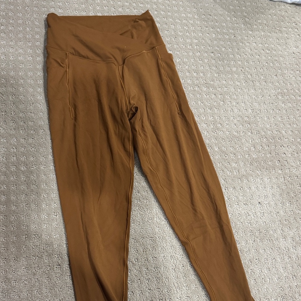 Aerie High-Rise Tan Leggings